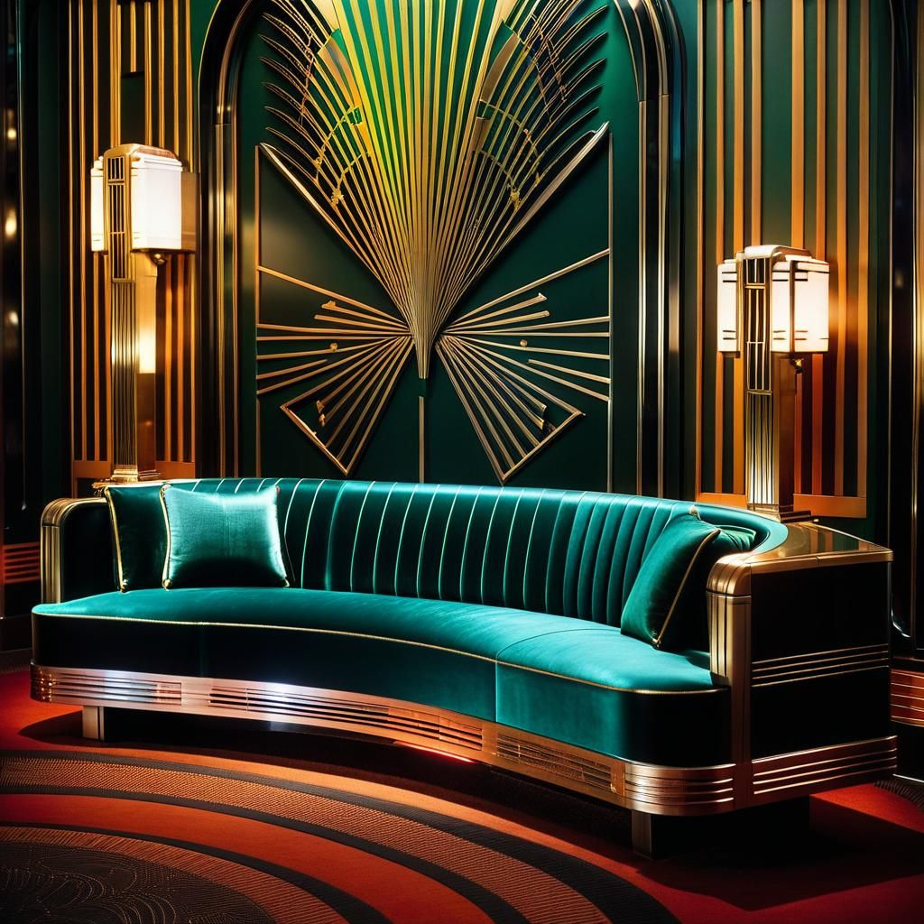 Art Deco  by @Mad Piece Maker