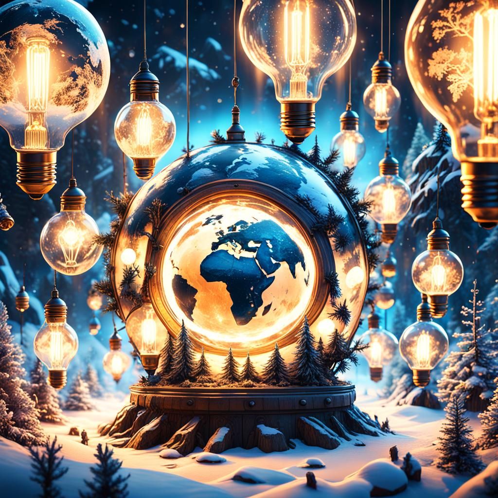 Light up earth