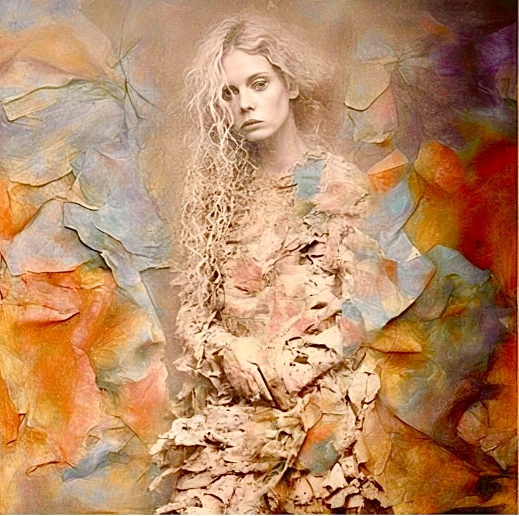 Portrait, mixed media