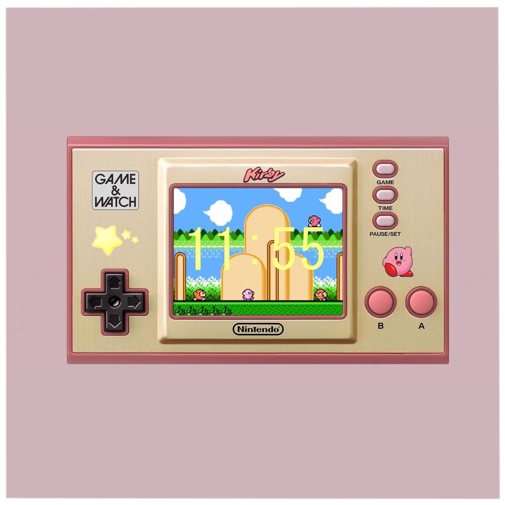 Kirby Game and Watch Concept Art