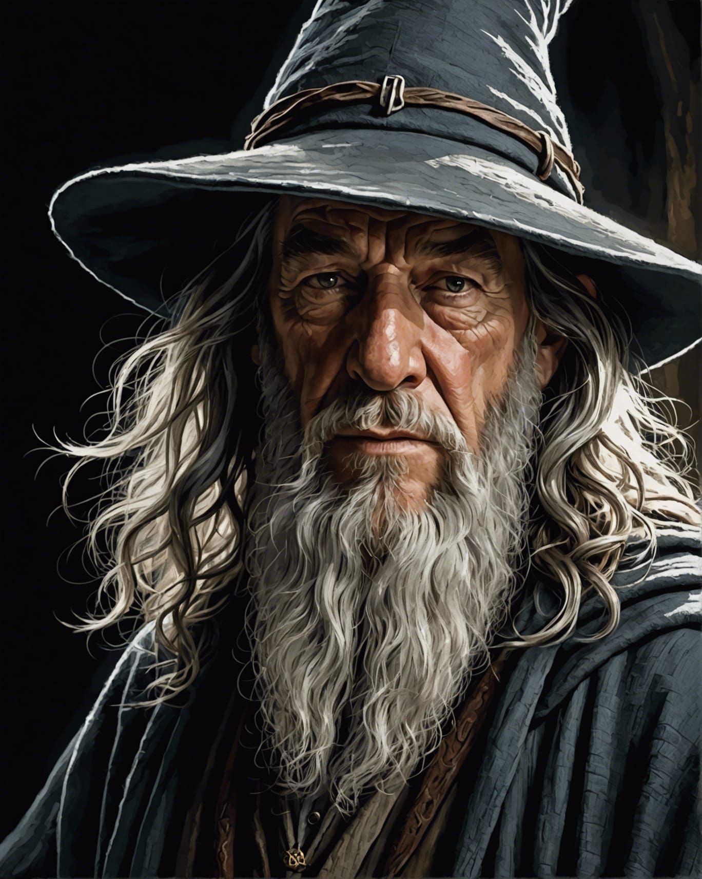 Gandalf - AI Generated Artwork - NightCafe Creator