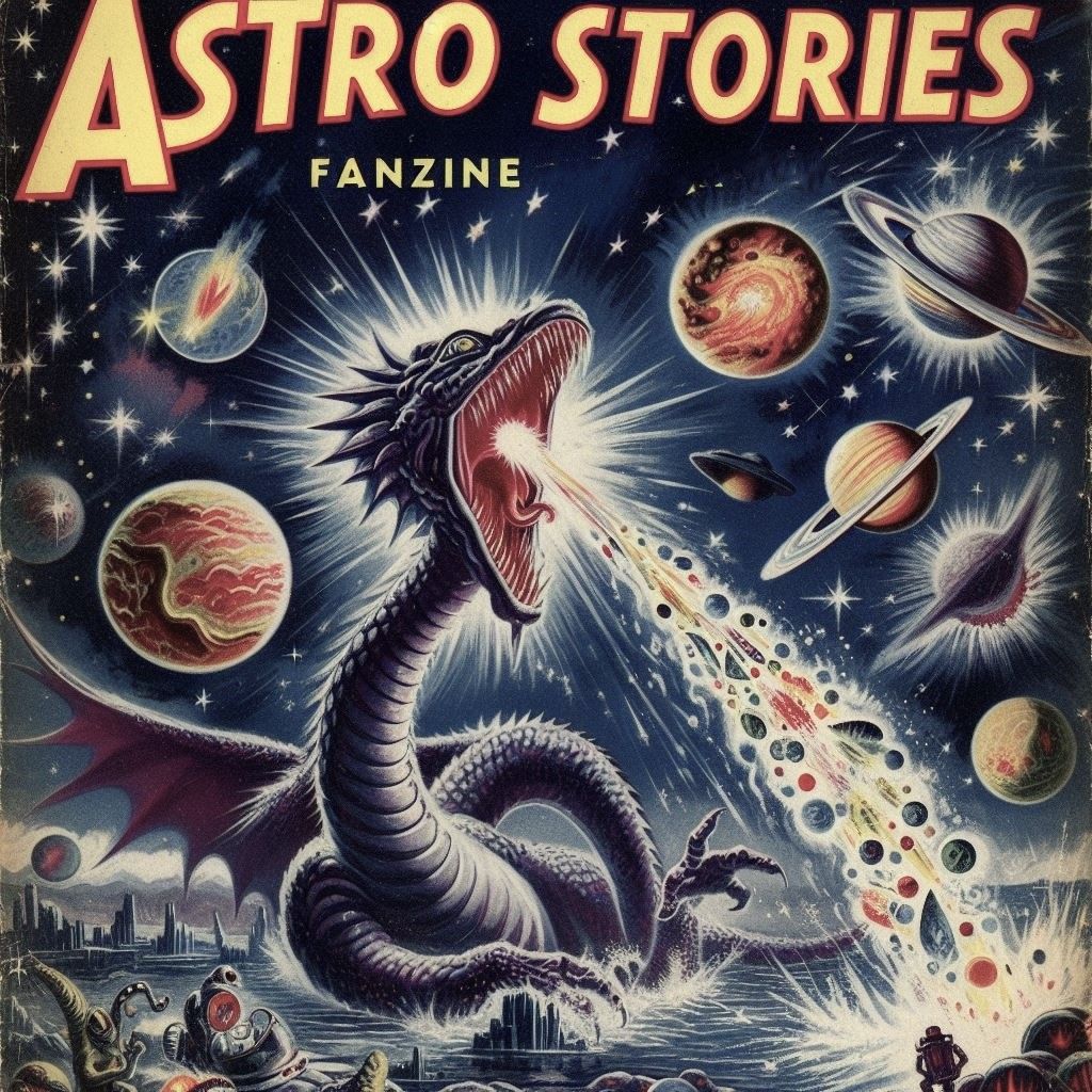 Astro Stories: March 1944 Cover