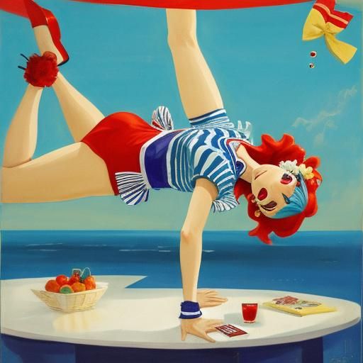 Tipsy Topsy Turvy, oopsy 