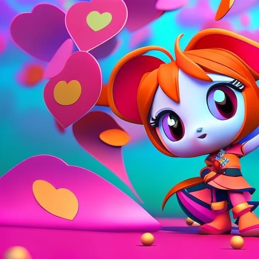 Saccharine Sweet AI Generated Artwork NightCafe Creator