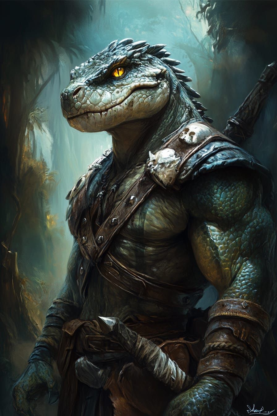 Lizardman Warrior (Series)