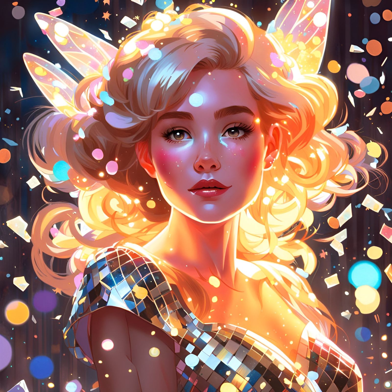 Locked eyes from across the room AI Generated Artwork NightCafe Creator