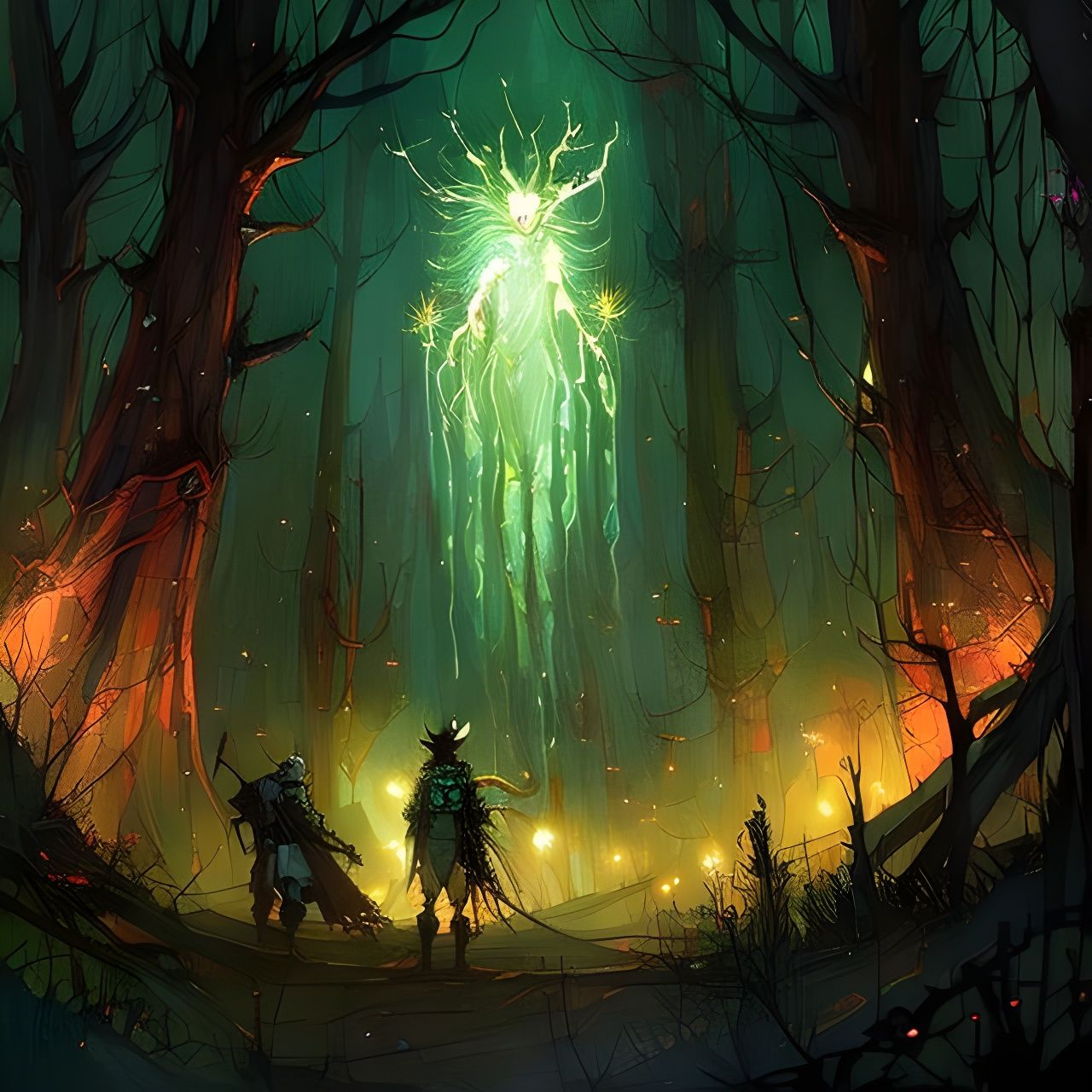 Whispers in the Dark  by @Gazelli