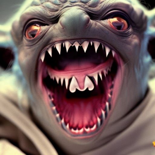 Other Deranged Members of Yoda's Species Scream to Show Thei...