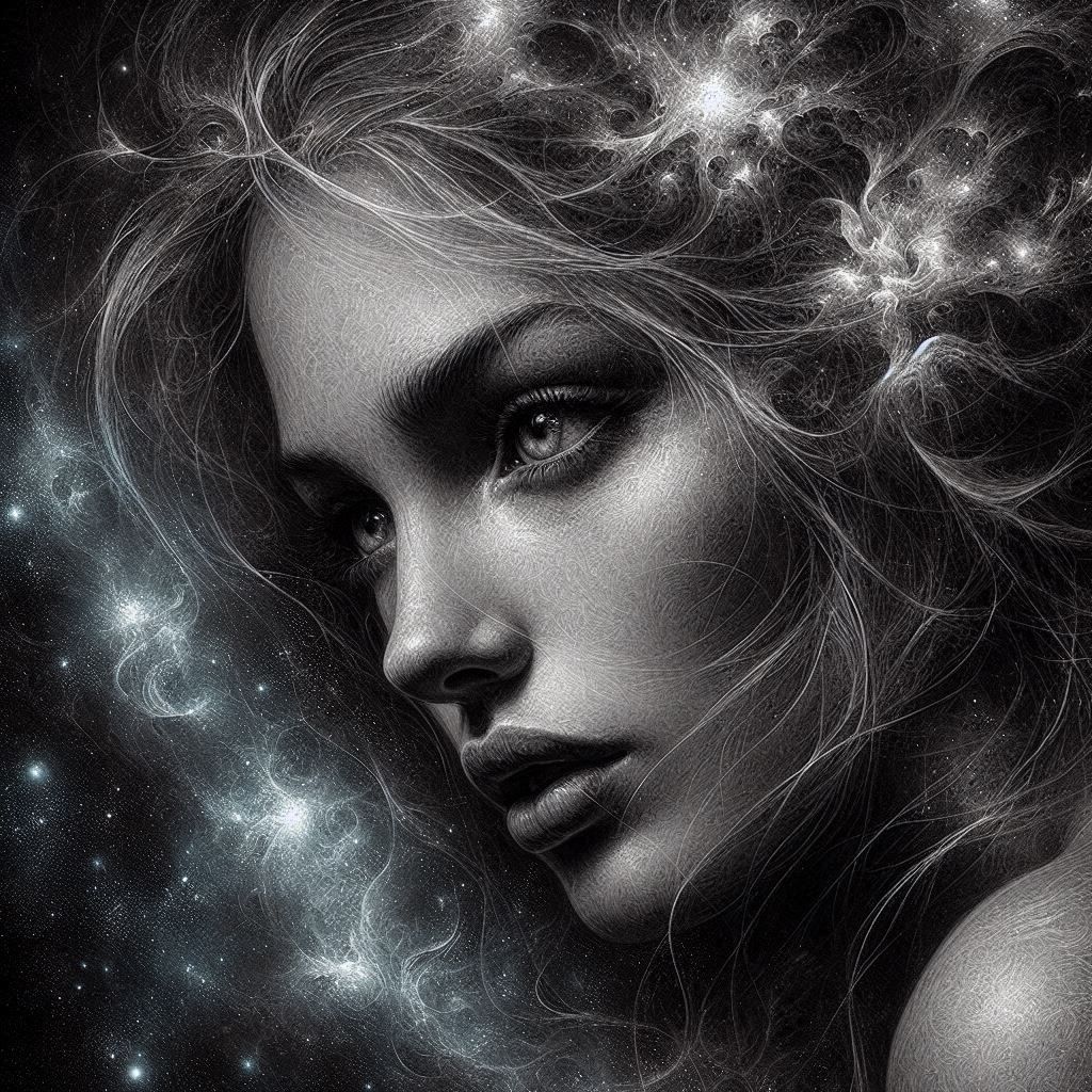 Enlightened portrait