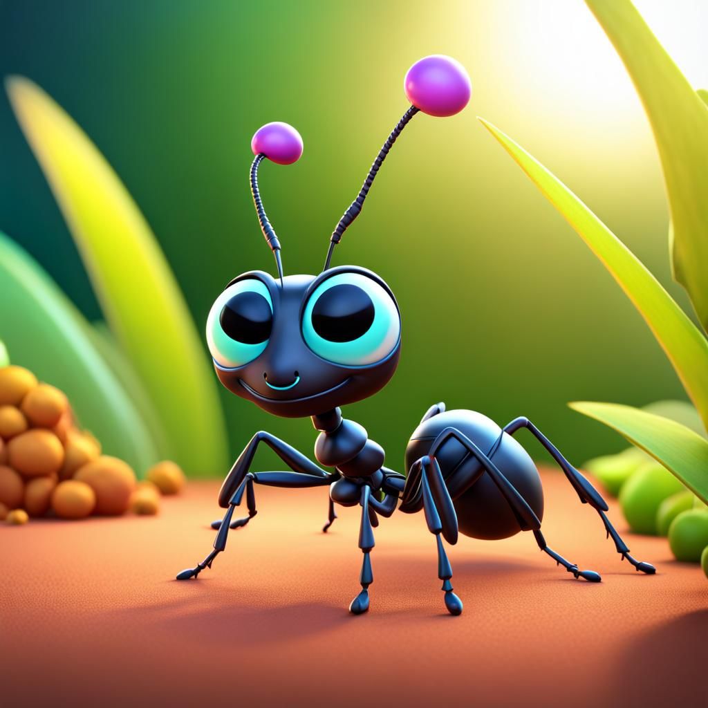 cute ant - AI Generated Artwork - NightCafe Creator