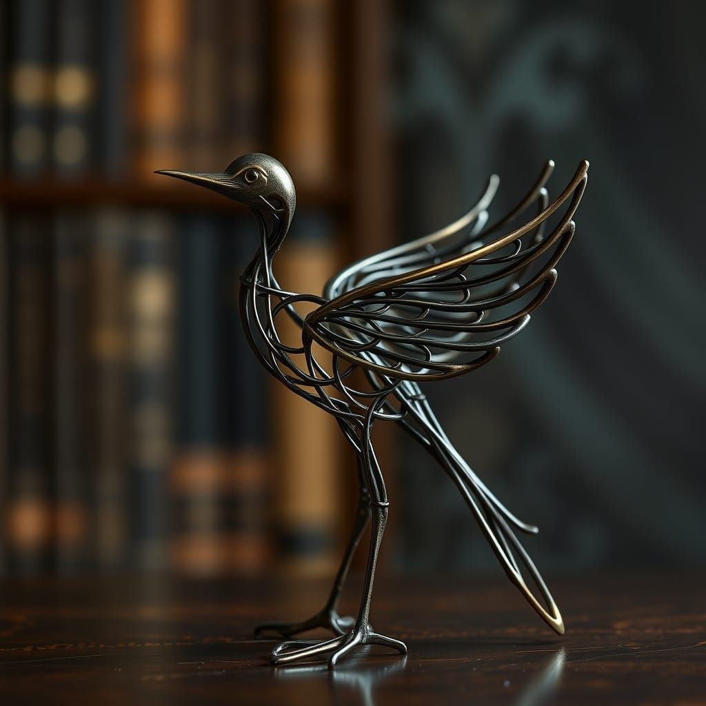 delicate bird  by @Novael