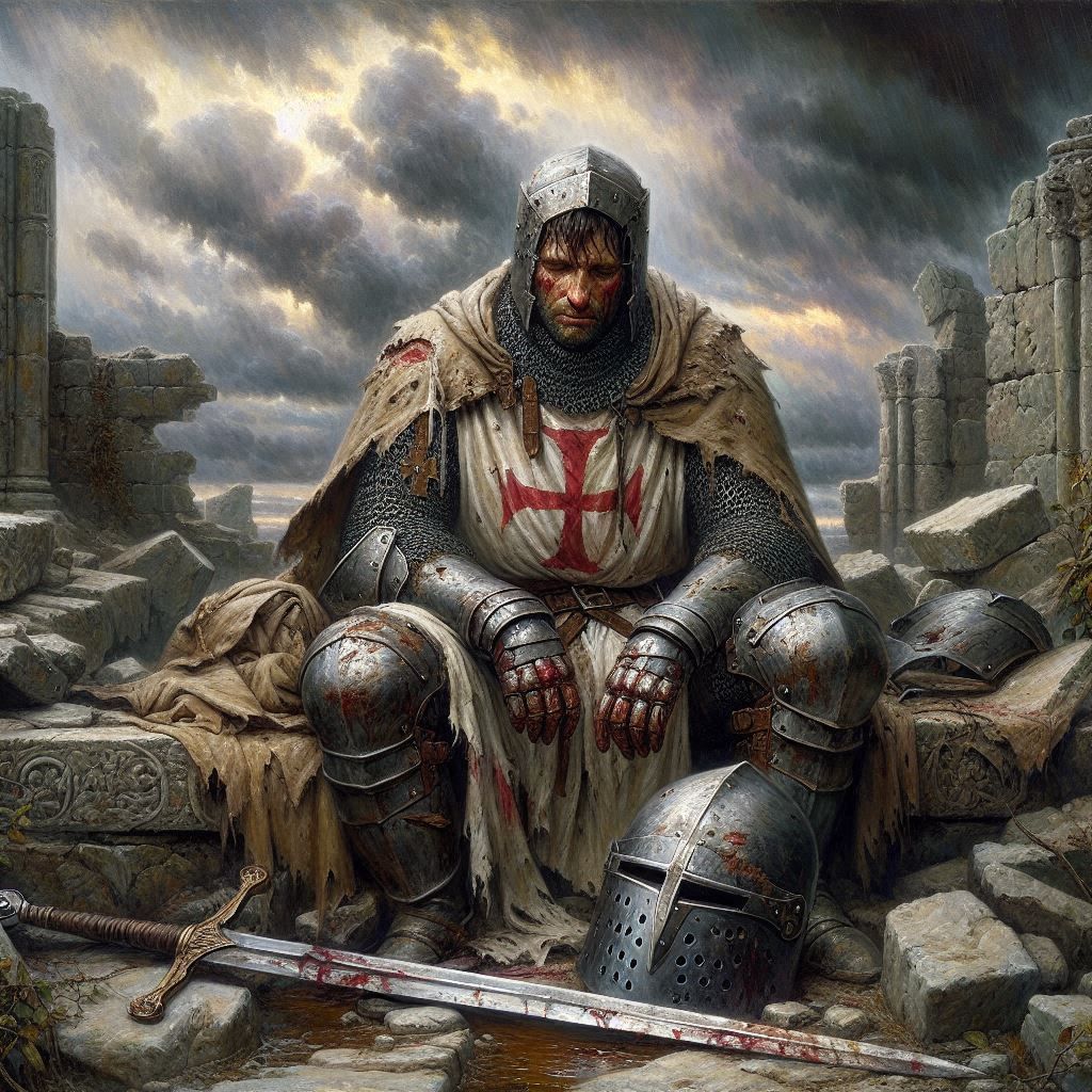 At the end of the battle