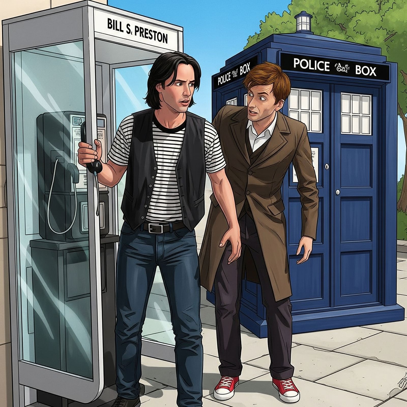 Ted meets the 9th Doctor