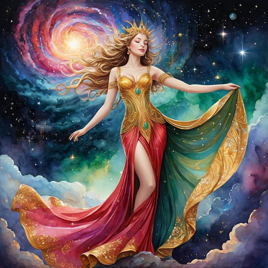 ✨ Déesse Cosmique ✨