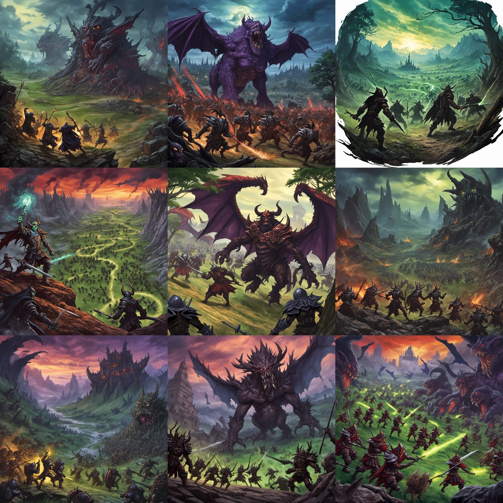 sinister by Greg Rutkowski dark forces are coming from far in the