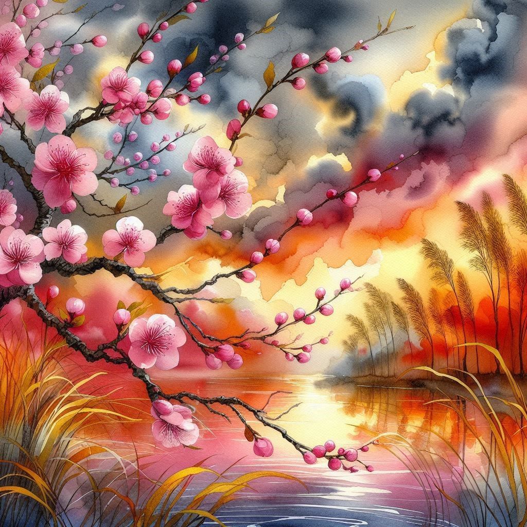 Sakura Morning  by @zephyrael