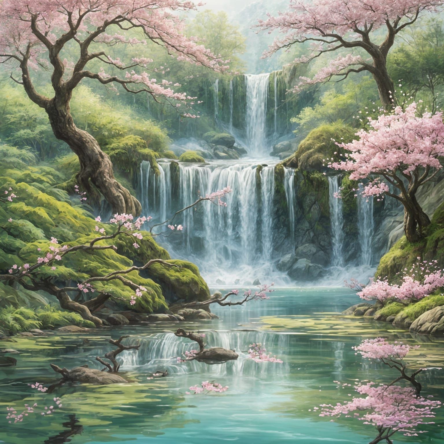 Waterfall  by @Sutton