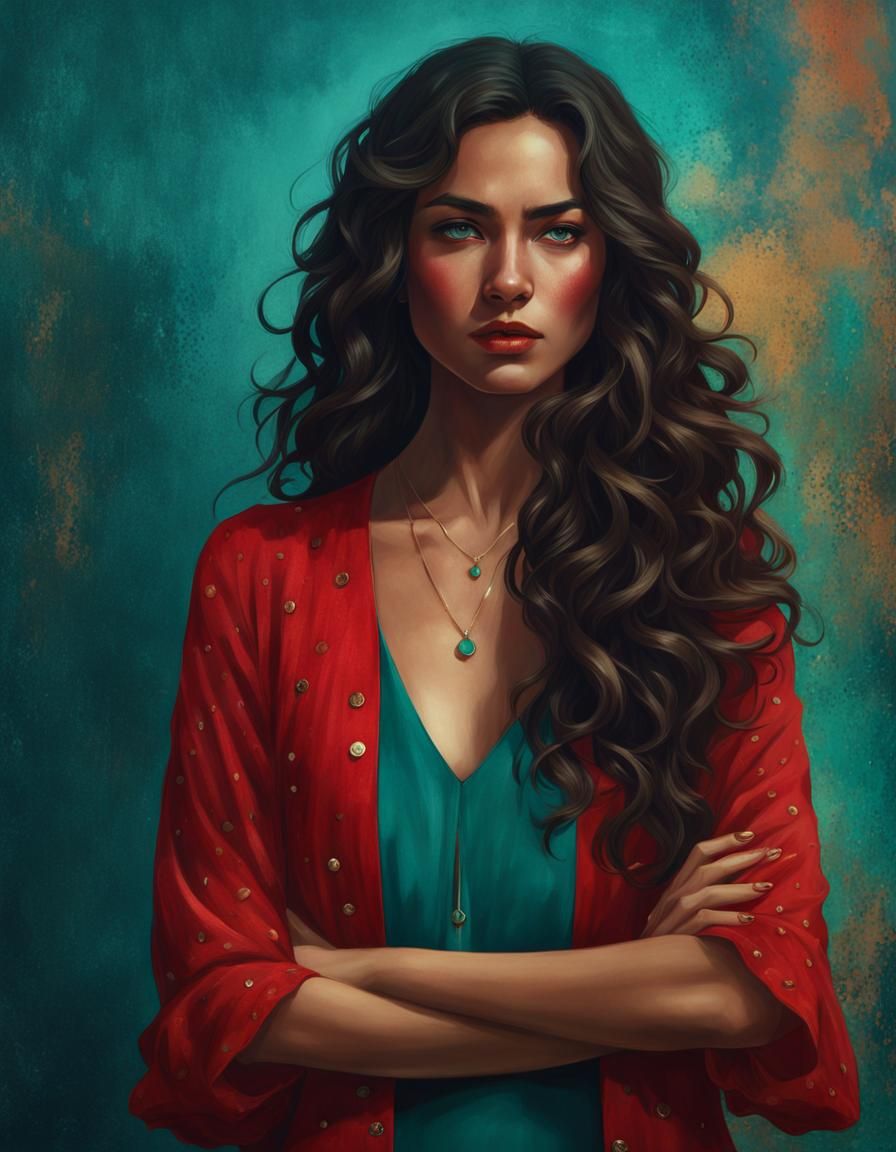 The Red Rebel   by @Uwork