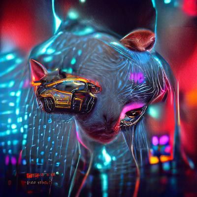 Kitty kitty cat trending on Artstation Unreal Engine 3D shad...