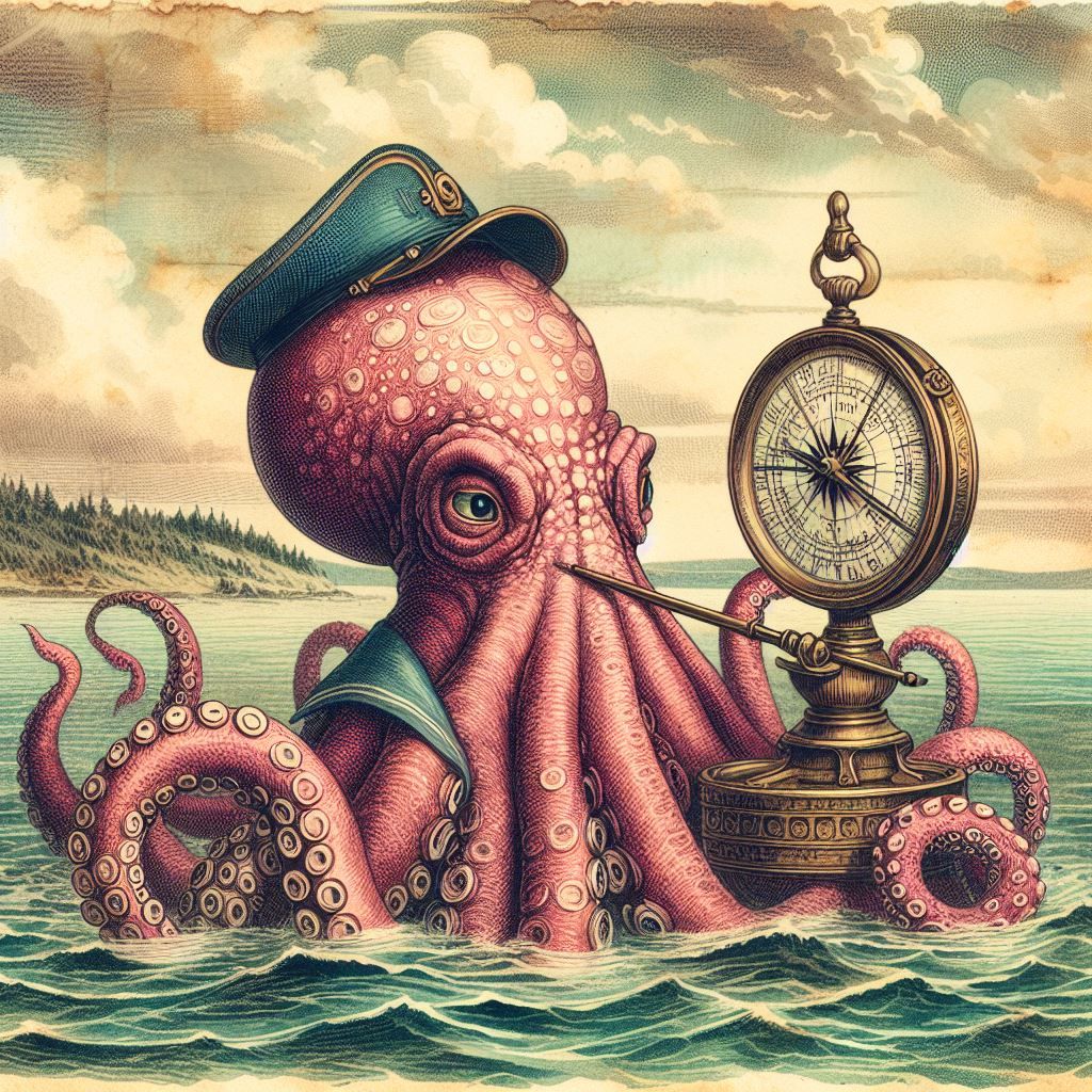 Octopus Sailor Man