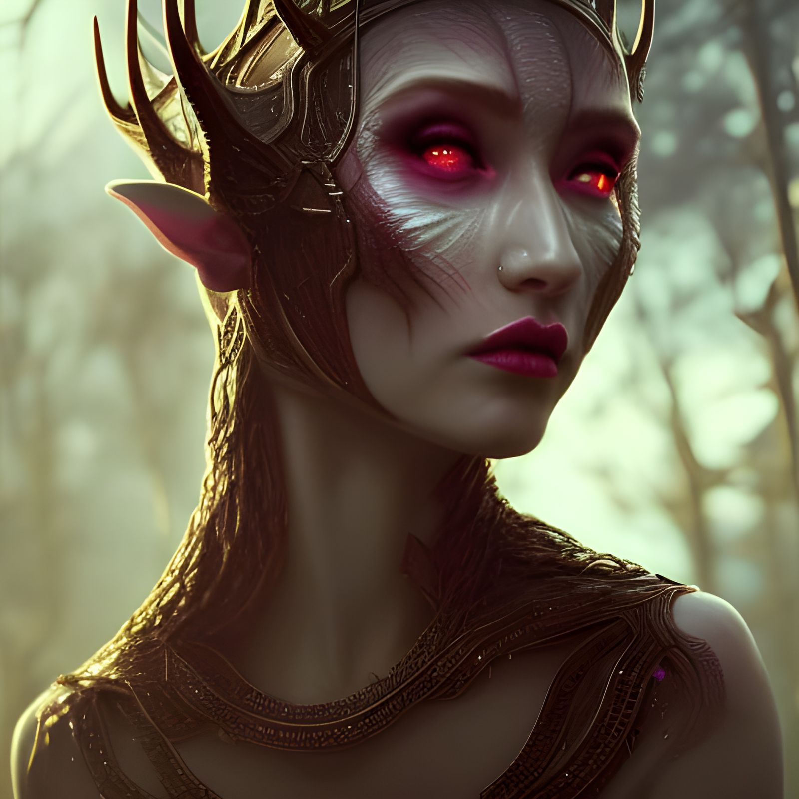 Dark Elf - AI Generated Artwork - NightCafe Creator