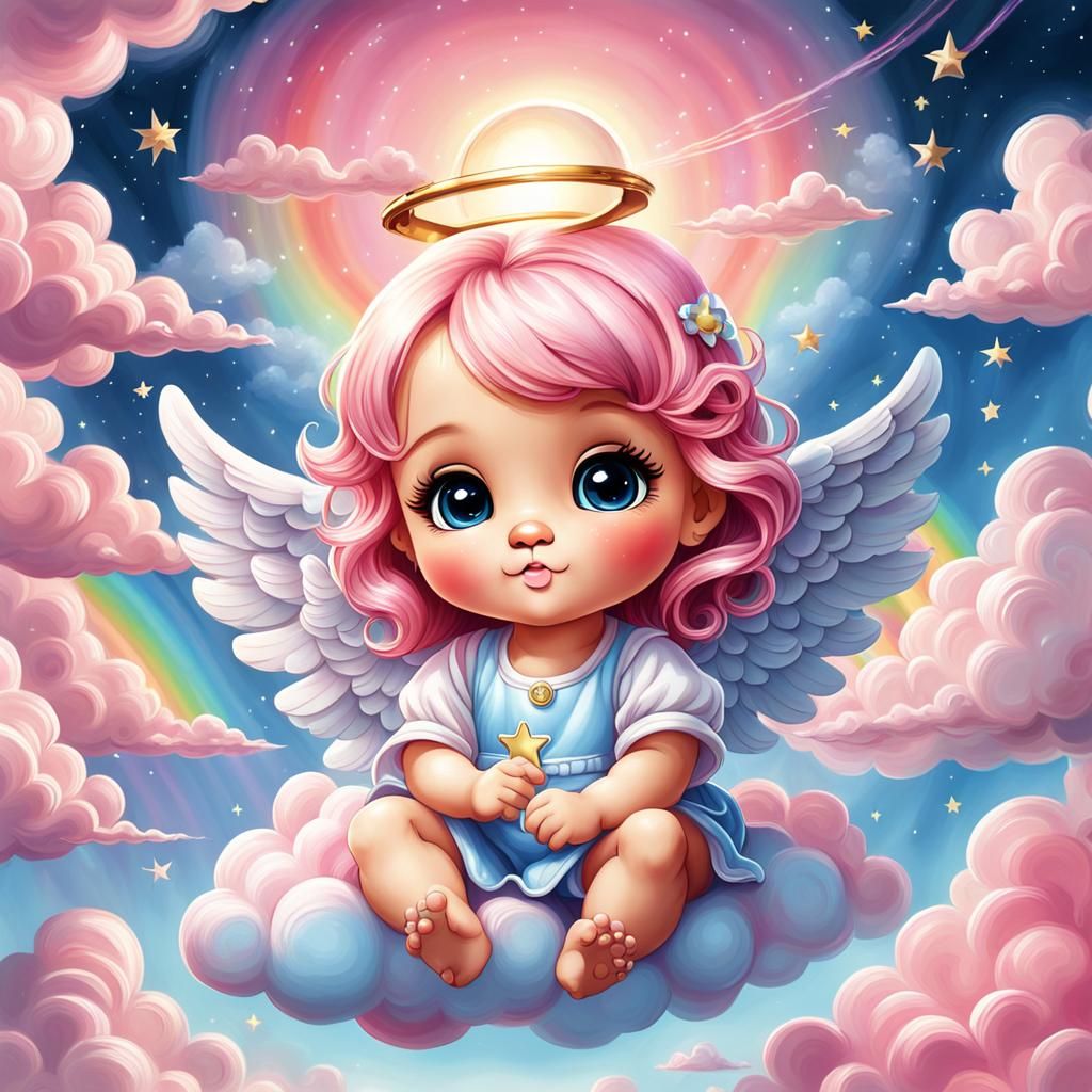 glossy 4k airbrush oil painting illustration storybook illus...