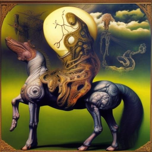 SURREAL HORSE SERIES - AI Generated Artwork - NightCafe Creator