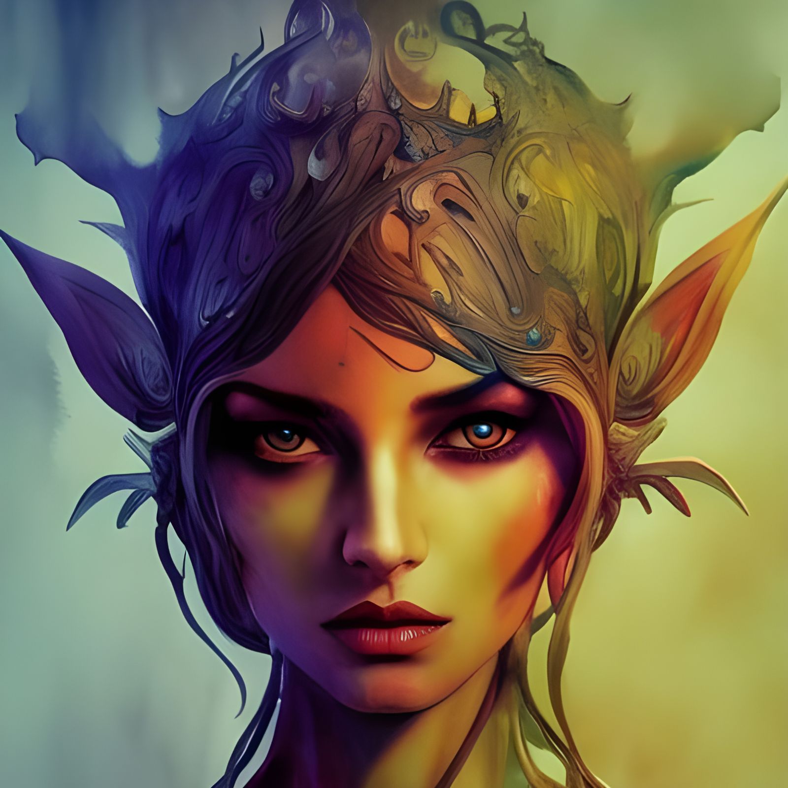 Elven queen - AI Generated Artwork - NightCafe Creator