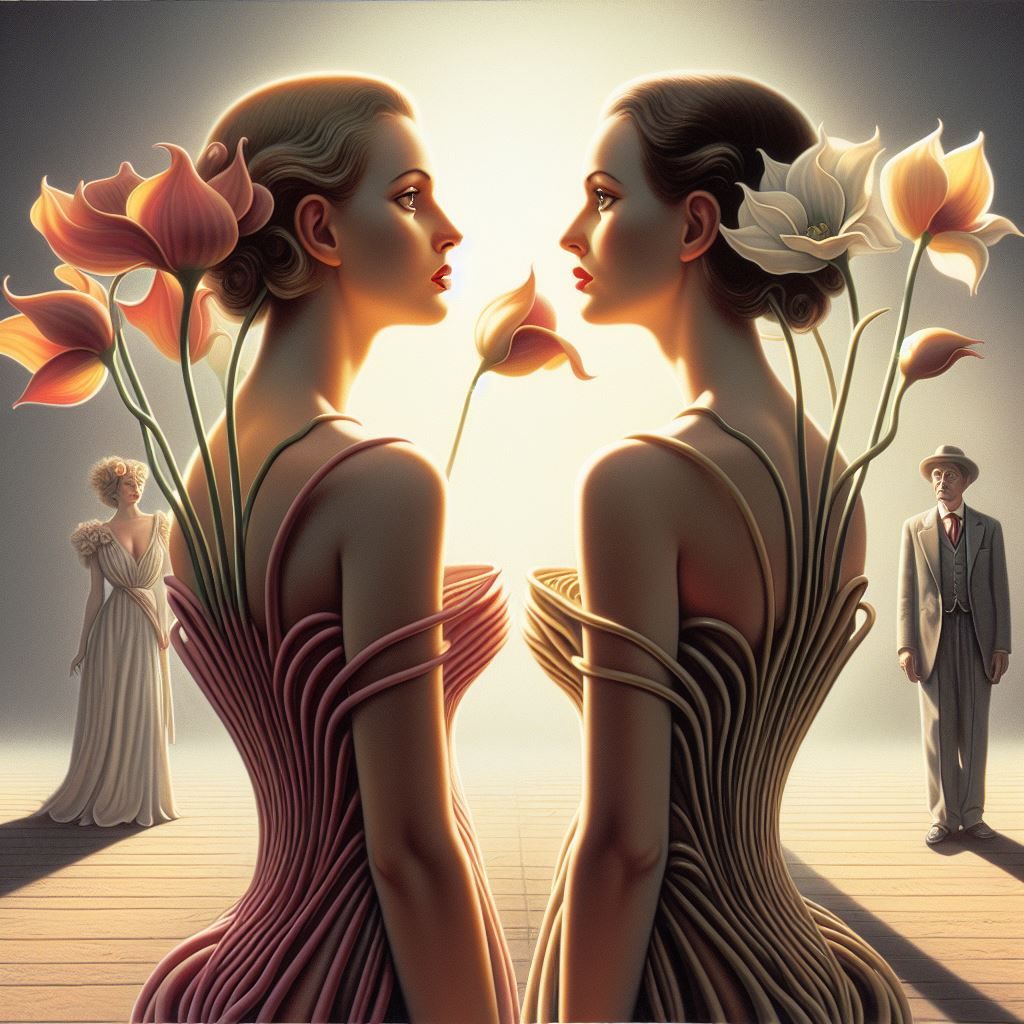 Femmes fleurs - Flower women