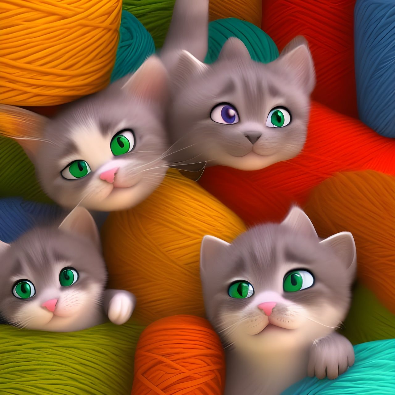 Kittens paradise