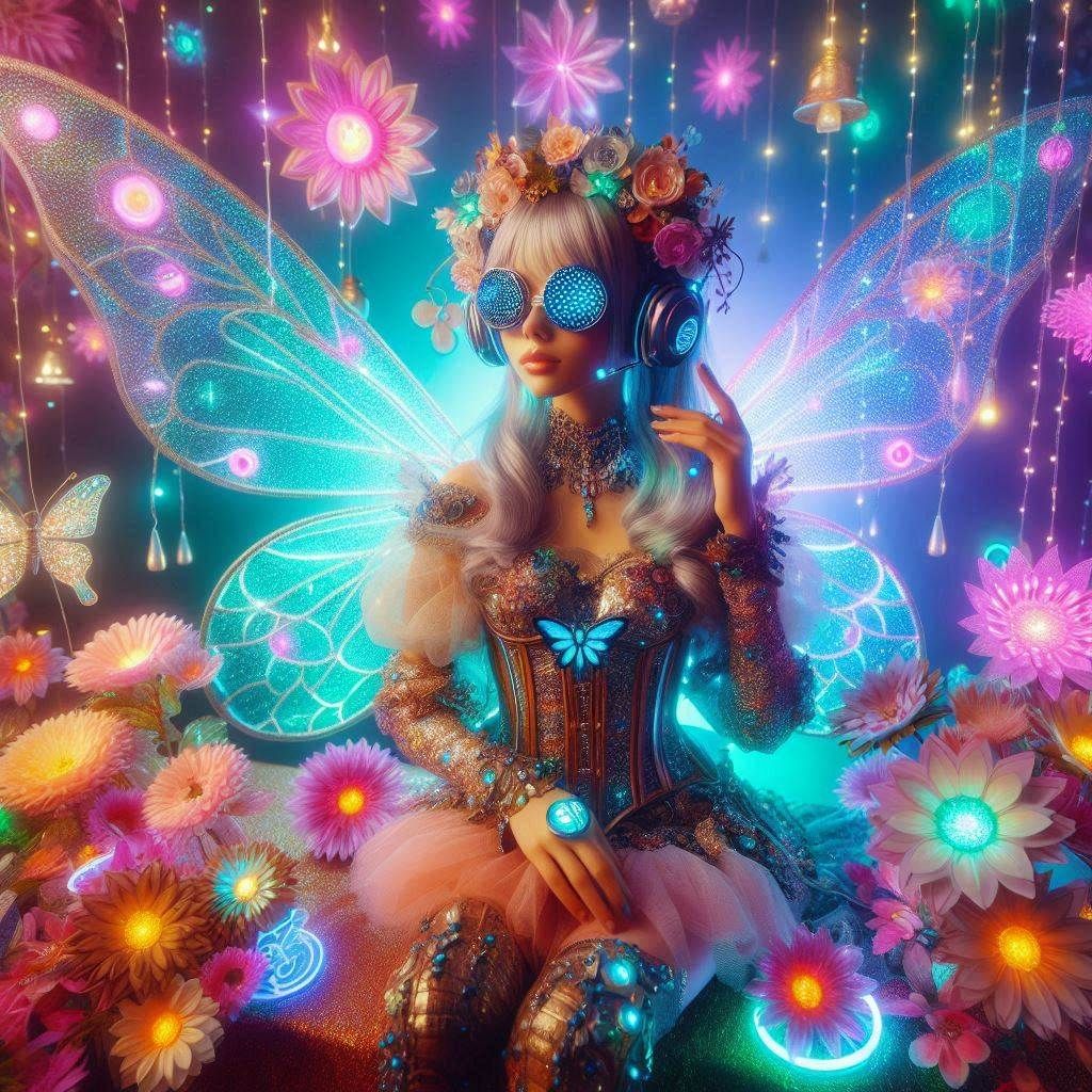 Cyber Vintage Fairy