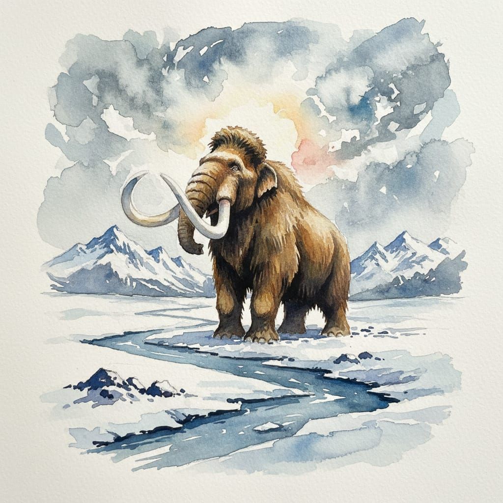 Woolly Mammoth  by @Carianne Cuthbertsson