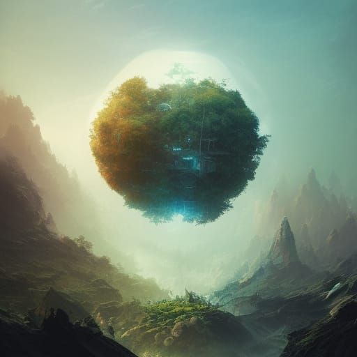 Floating island