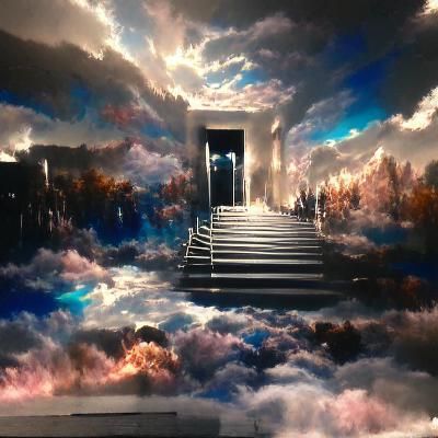 The entrance to heaven  by @Mer