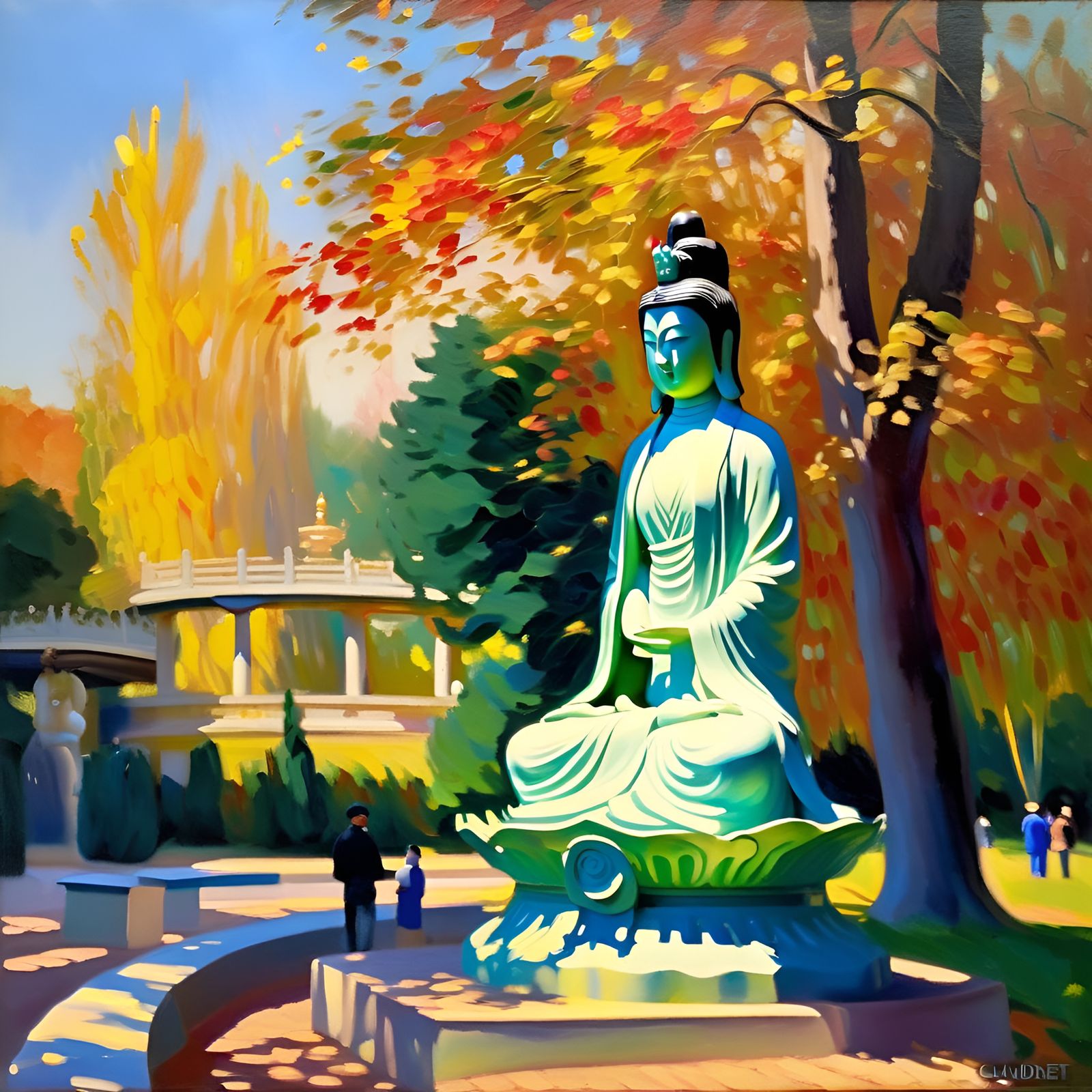 Kuan yin - AI Generated Artwork - NightCafe Creator