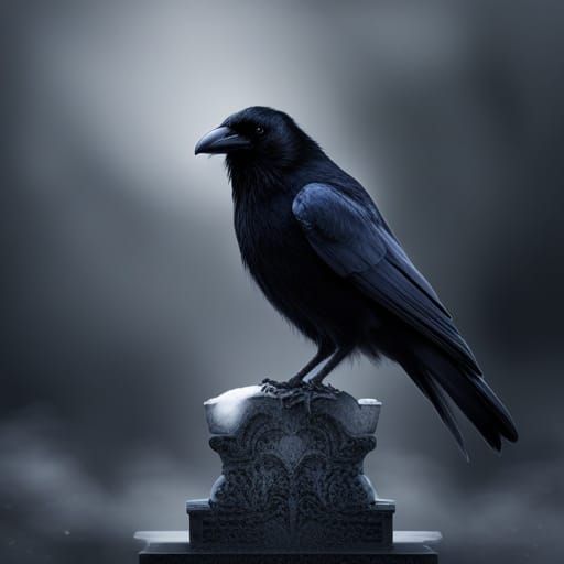 Raven - AI Generated Artwork - NightCafe Creator