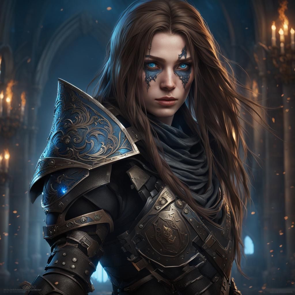 fantasy female assassin - AI Generated Artwork - NightCafe Creator