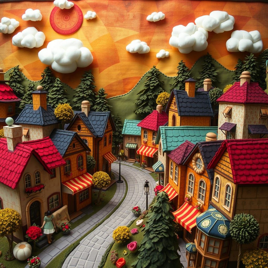 Small town in morning   by @Dom Jesus