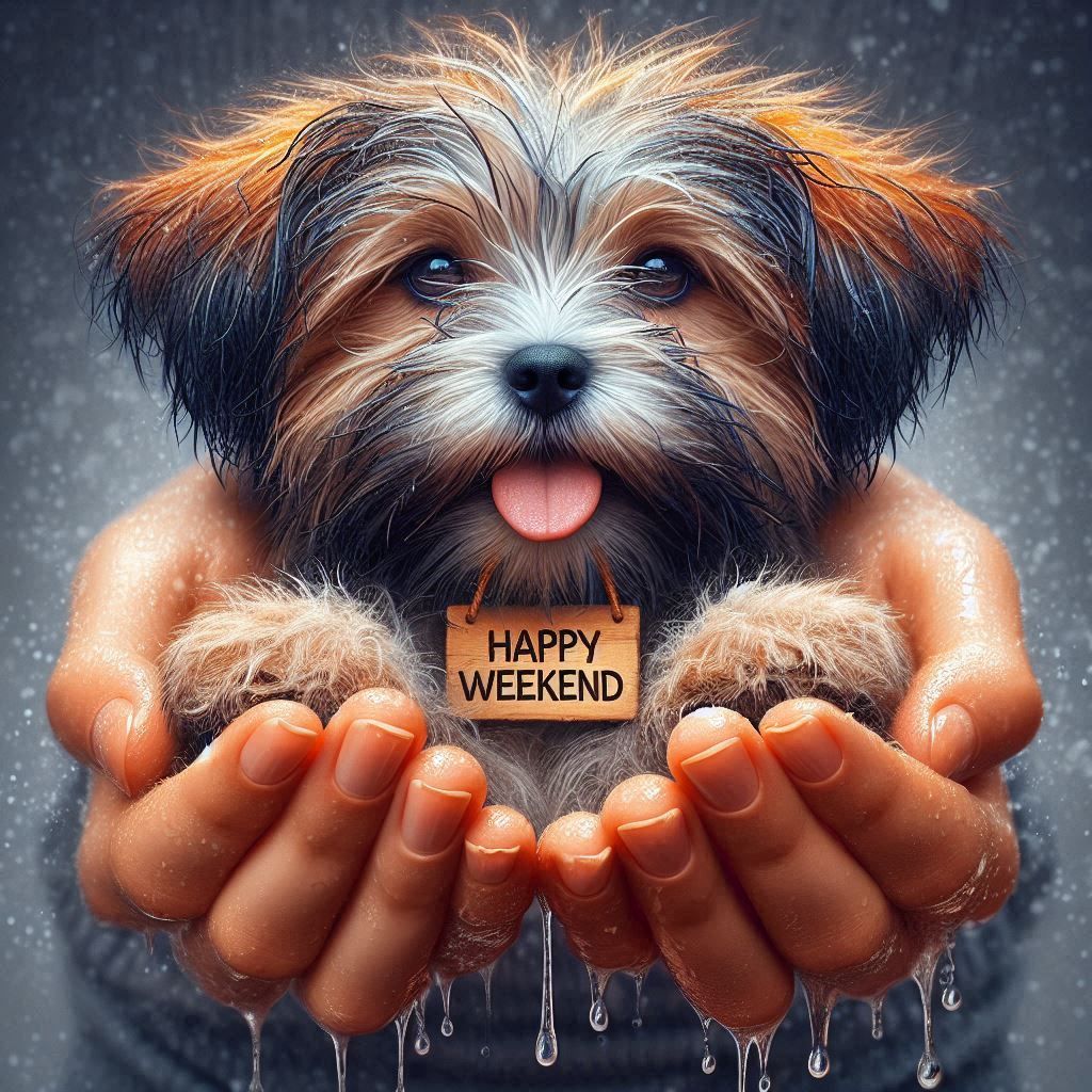 Happy weekend 😊😊🐶🐶