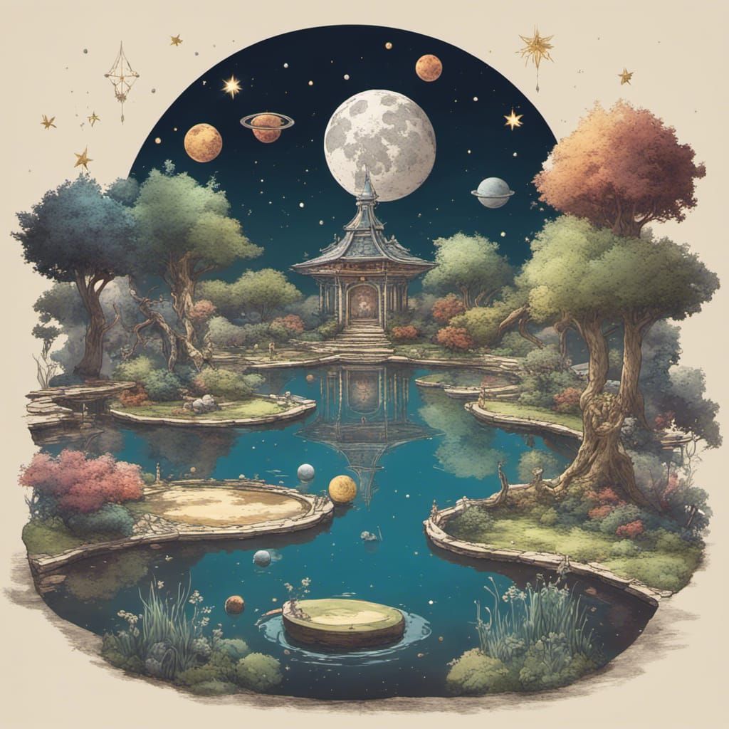 Celestial Garden   by @Ash