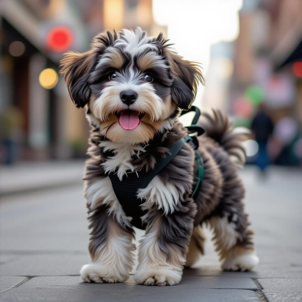 Baby and Rabbit in Pink Garden, Fantasy Art Style