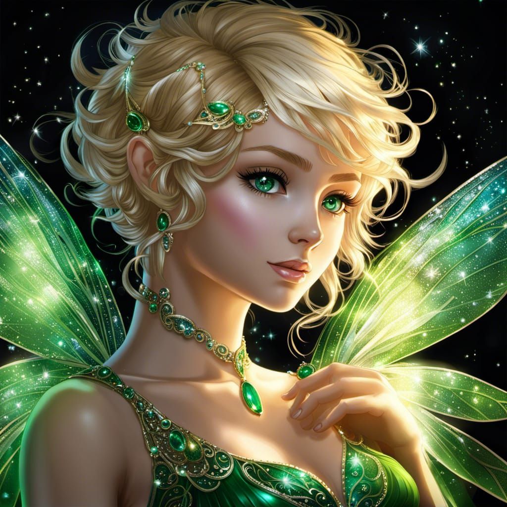 Glitter Fairy  by @dionthorn