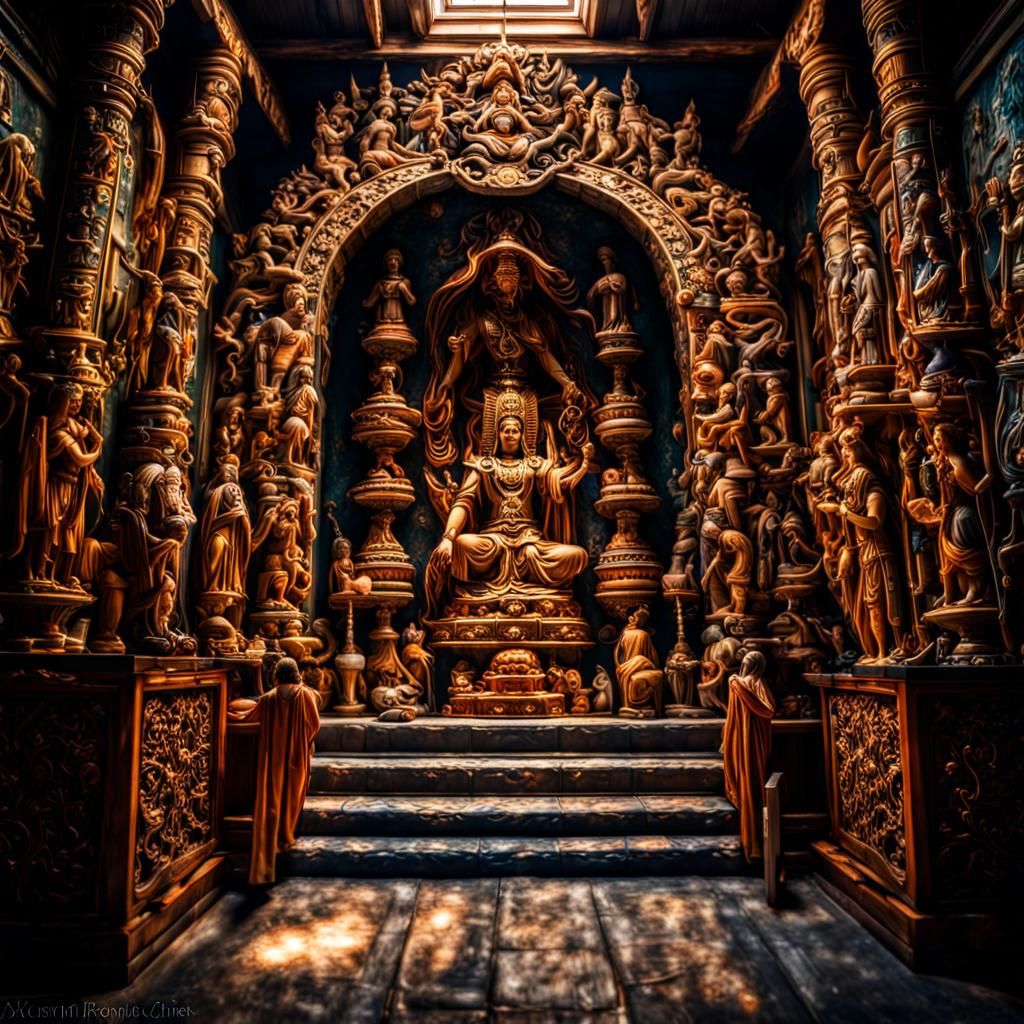 A Universal Shrine Honoring Gods from Around the World.