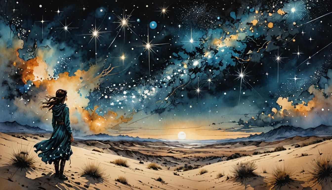 The Whisper of the Stars  by @Raphaelle