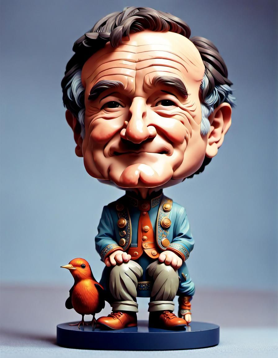 Robin Williams :)  by @Lily_Hana