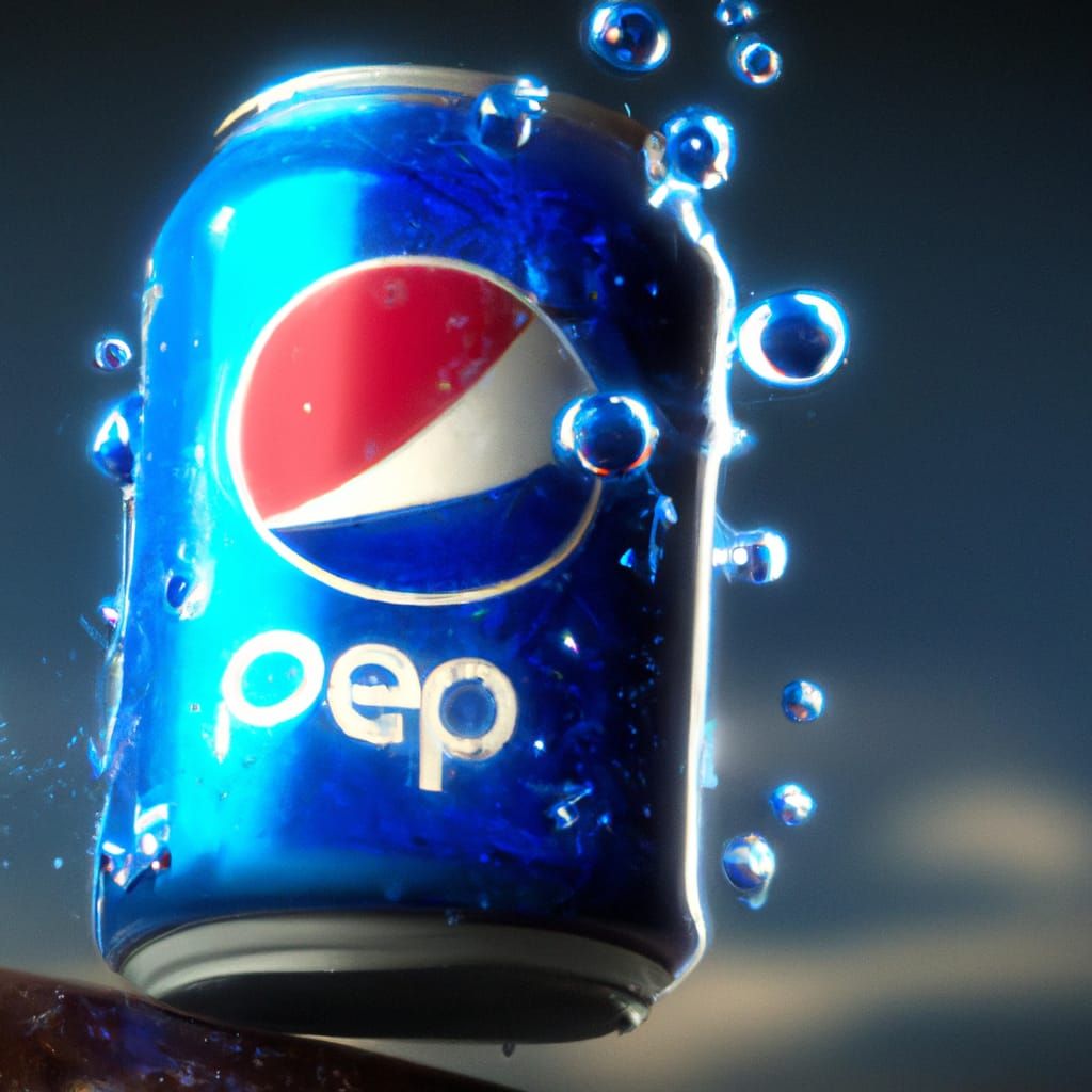 Fizzing pepsi can ai generated artwork nightcafe creator