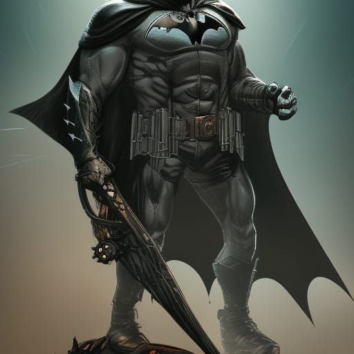 Batman in a punk style - AI Generated Artwork - NightCafe Creator