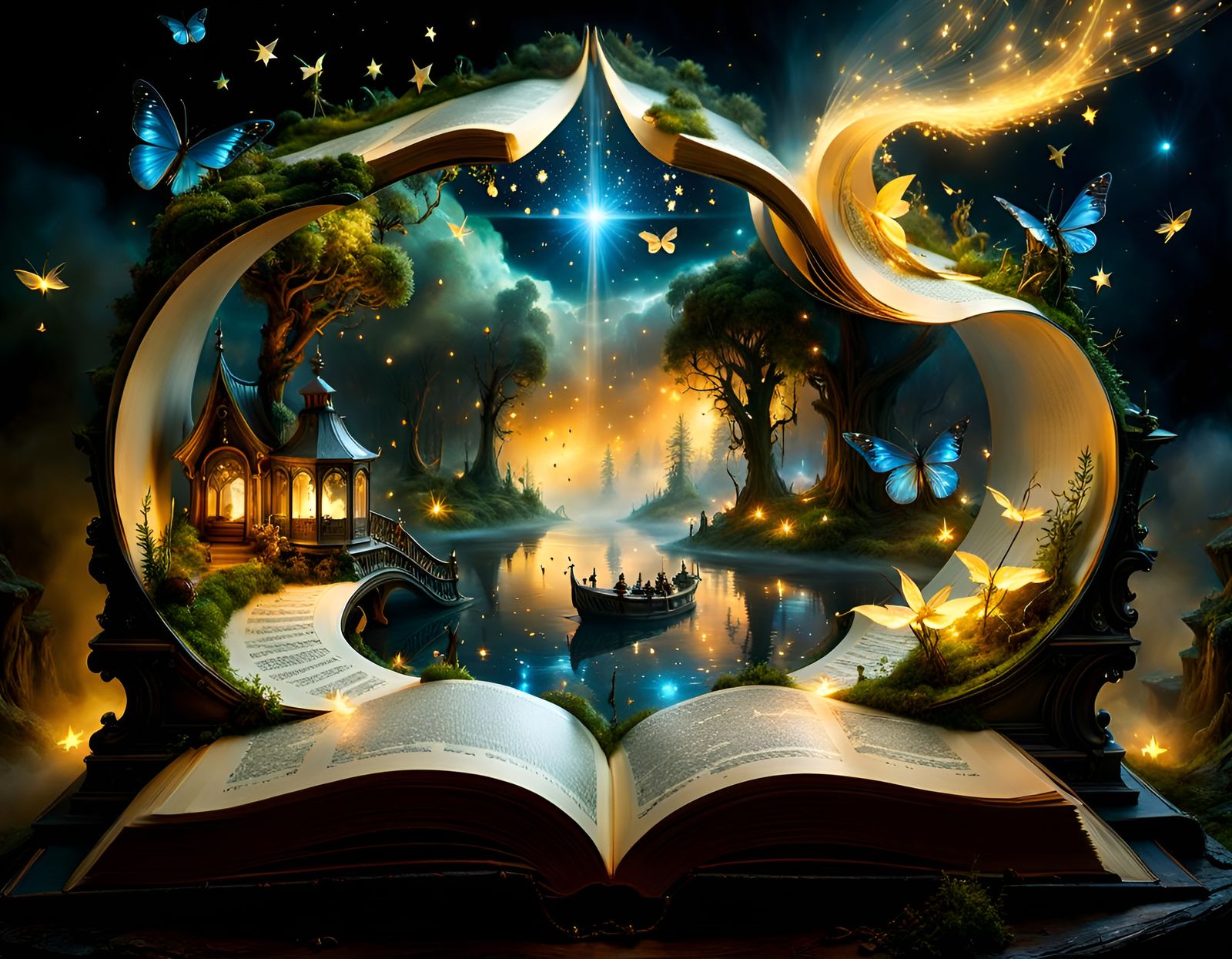 Between the pages of a good Fantasy!  by @Invicta