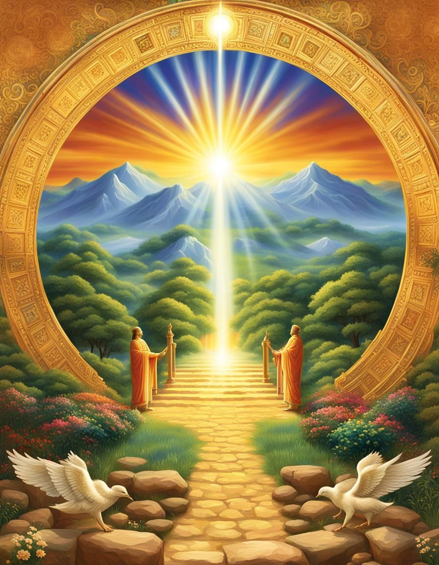 The Masters have arrived to hold the portal open to the ligh...
