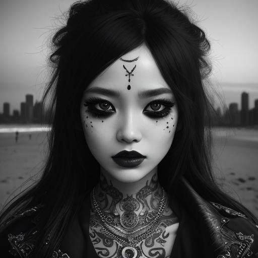 Goth Tatts 16 Ai Generated Artwork Nightcafe Creator